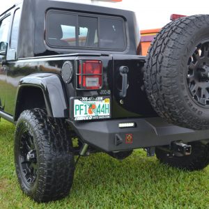 JK Rear Elite Bumper with LED lights - Proline 4wd Equipment - Miami Florida